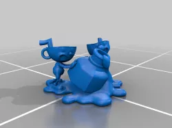 Cuphead Graphics tablet pen holder