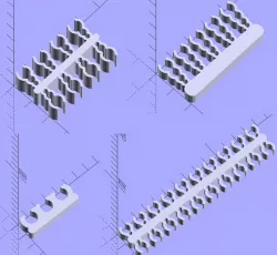 Customizable Cable Comb
