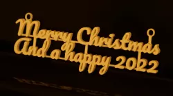 Customizable hanging letters