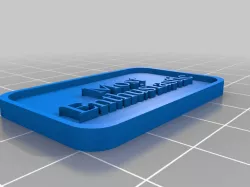 Customizable Trophy Plate