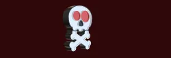 Cute Skull Lamp
