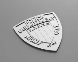 Cyberpunk 2077 police badge