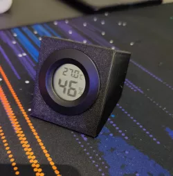 Desk stand for 42mm temp / humidity gauge
