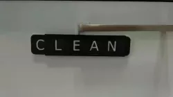 Dishwasher Sign Clean - Dirty Slider