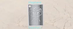 Elephant key chain