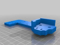 Ender 6 th3d EZOUT Mount with R18 Drag Chain Frame Mount