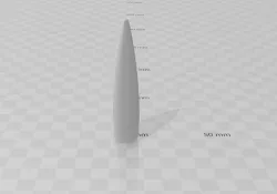 Estes Mean Machine Nose Cone Replacement