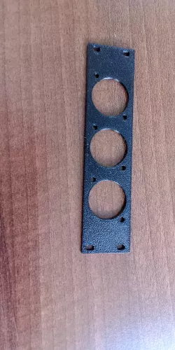 Eurorack Panel for D-Mount Neutrik XLR Connector