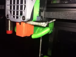 EVA dual 5015 E3D Volcano back plate