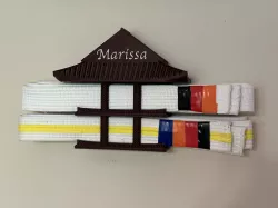 Expandable Marshal Arts Belt Holder