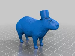 Fancy capybara