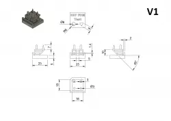 FDM 3D Printer Calibration File, Testfile