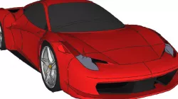 Ferrari 458 Model Kit