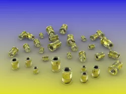 flanged inserts