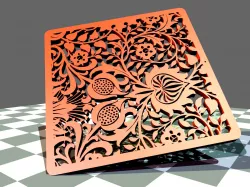 Floral Silhouette Pattern