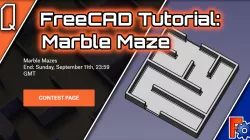 FreeCAD Tutorial: Marble Maze