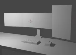 gaming setup