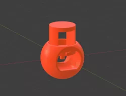 Generic Spherical Cord Lock / Cord Stopper / Drawstring Toggle