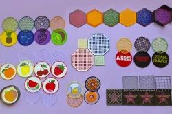 Geo-parametric coaster + holder + modifiers