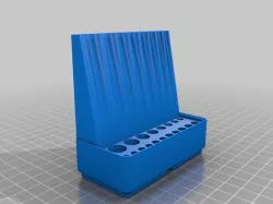 Gridfinity 2x1 drill bit holder