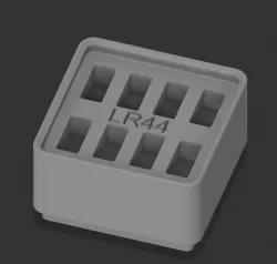 Gridfinity LR44 Battery Holder