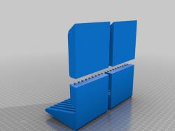 Gunpla Runner Vertical Stand by FunFunBoy, Download free STL model