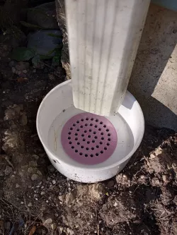 Gutter Grate for 4" Drain