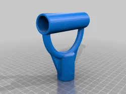 Handle for a child's beach shovel.