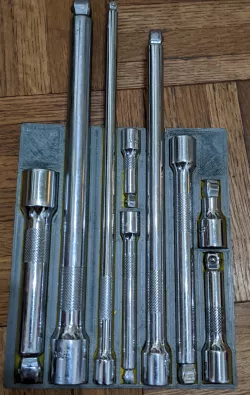 Harbor Freight Wobble Socket Extension Set Holder