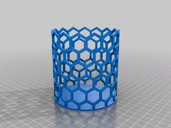 Hexagonal Pen Holder
