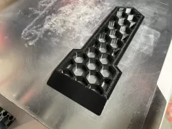 HexScraper - Print bed scraper - Rounded Flatter/Sharper