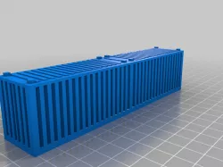 HO scale stackable cargo containers
