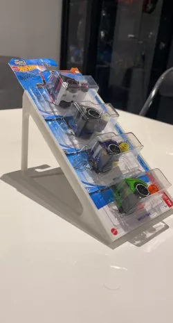 Hot Wheels display stand