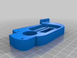HPI Rush electric conversion - motor mount