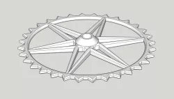 IKEA FIXA robot lawn mover wheel