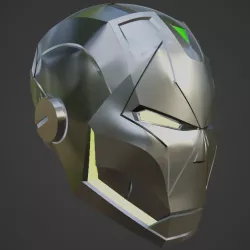 Iron-Doom V2 inspired Helmet