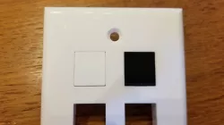 Keystone Wall Plate Blank