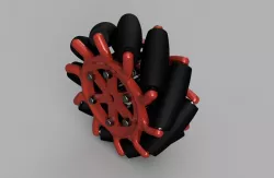 Kinisi Mecanum Wheels Model 3 (100 mm 10 rollers)