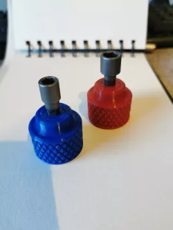 Knurled Bit handle/Nozzle wrench