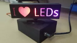 LED Sculpture project box