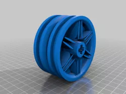 lego brick delorean replacement hub