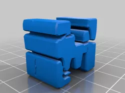 Letter M from Minecraft
