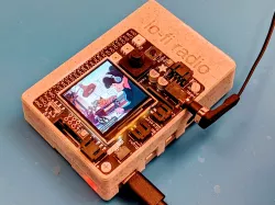 Lofi Radio: Pi4 + BrainCraft HAT case
