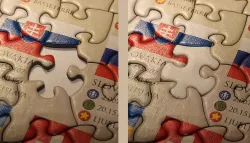 Make the missing piece of the puzzle.