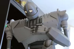 Massive Iron Giant and Hogarth