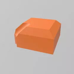 Minecraft Lantern - Vase mode glass
