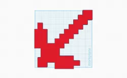Minecraft Pickaxe.