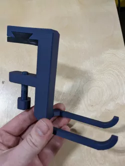Mobile Computer Cart Scanner Holder