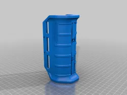 Nerf Rival Saturn Pump Grip shortened