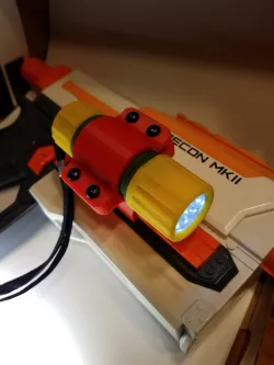 Nerf RK Flashlight Side Mount for MKII